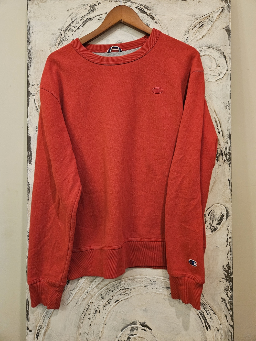 Champion Men’s Crewneck Sweatshirt - Red